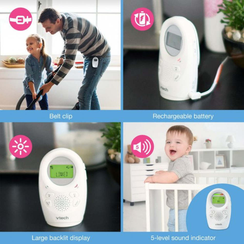 Цифровая двусторонняя радионяня Vtech DM1211 Цифровая двусторонняя радионяня Vtech DM1211