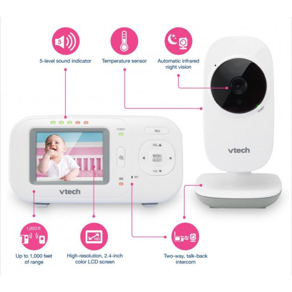 Цифровая видеоняня 2,4 Vtech VM2251 Цифровая видеоняня 2,4 Vtech VM2251