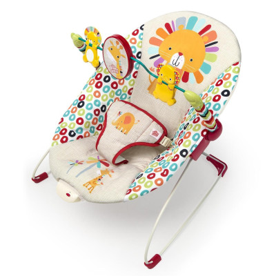 Шезлонг-качалка Bright Starts Playful Pinwheels (60135)
