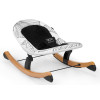 Шезлонг-качалка Kinderkraft Finio Black/White (KKBFINOBLK0000)