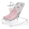 Шезлонг-гойдалка Kinderkraft Felio 2020 Peony Rose (KKBFELOPNK000N)