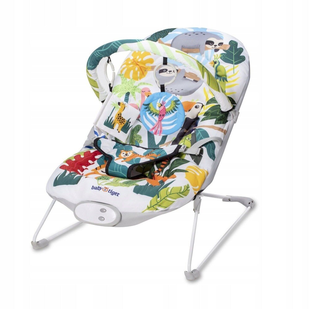 Шезлонг-гойдалка Babytiger Tropicana (BTBTROPMUL0000)