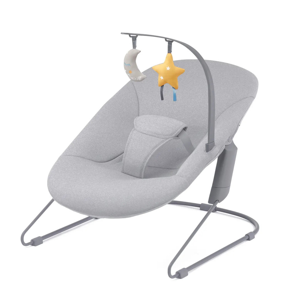 Kinderkraft Calmee - шезлонг-качалка • Grey (KBCALM00GRY0000)