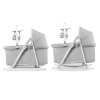 Шезлонг-качалка 5 в 1 Kinderkraft Unimo 2020 Stone Grey (KKBUNIOGRY000N)