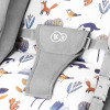 Шезлонг-качалка 5 в 1 Kinderkraft Unimo 2020 Stone Grey (KKBUNIOGRY000N)