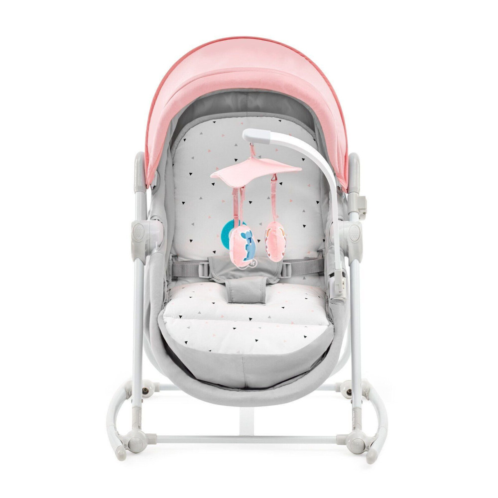 Шезлонг-качалка 5 в 1 Kinderkraft Unimo Pink (KKBUNIMPNK0000)