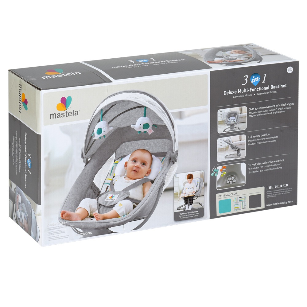 Укачивающий центр Mastela Deluxe Multi (8104) Light Grey