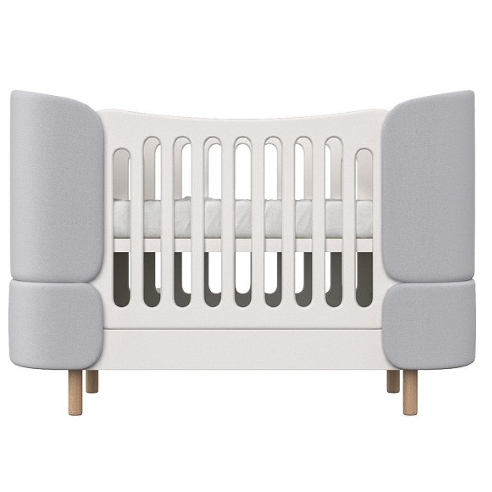 Ліжечко Мама вколихала Soft cерая