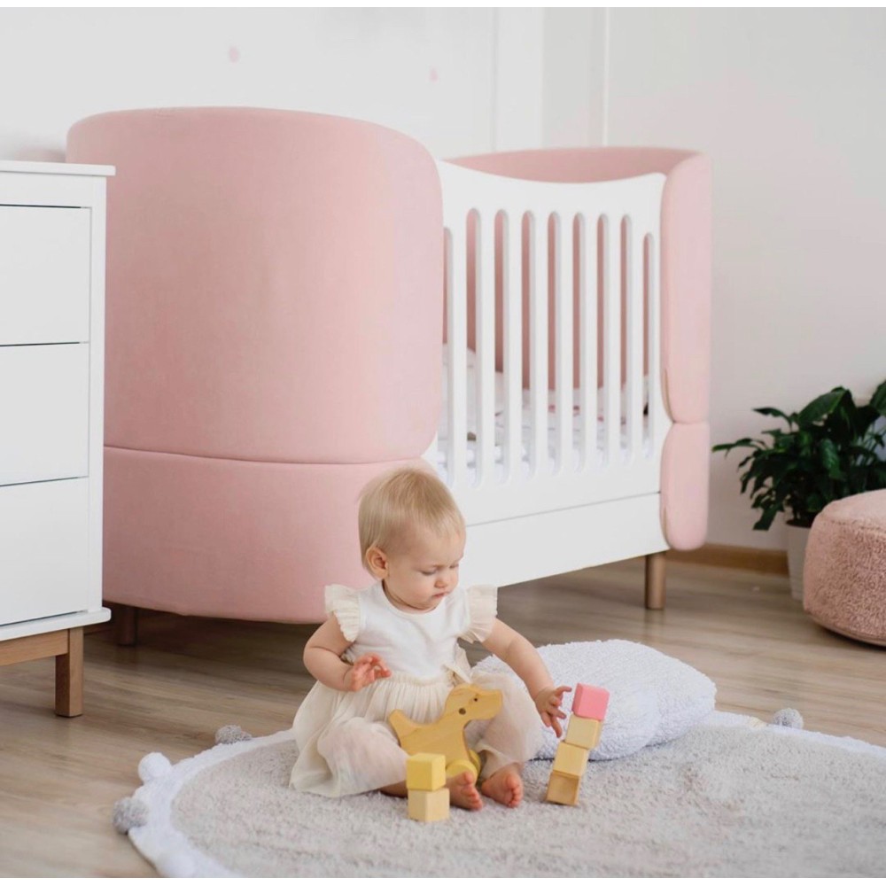 Ліжечко Мама вколихала Soft рожева