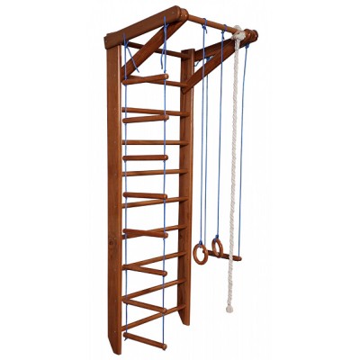 Спортивный уголок SportBaby Орех 2-220