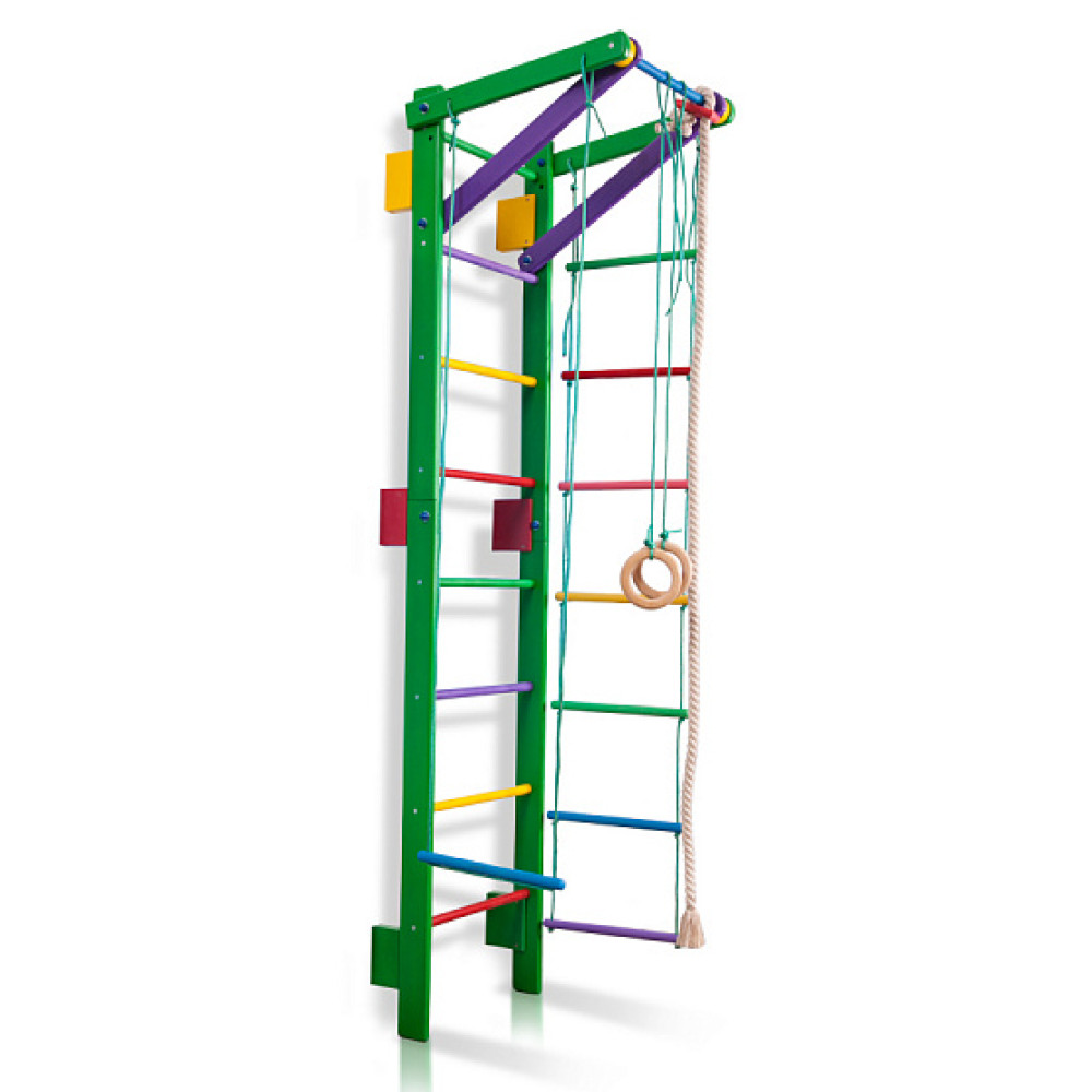 Спортивный уголок SportBaby Teenager-2-220 green