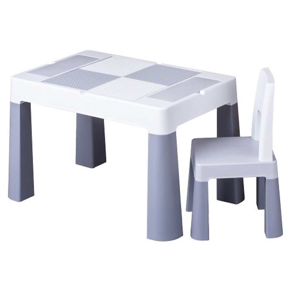 Комплект столик и стульчик Tega Multifun Eco MF-004 106 gray