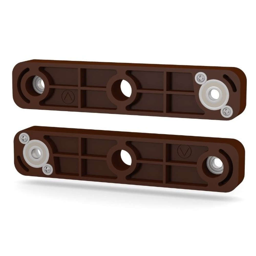 Veres | Верес - комплект шарниров маятникового механизма для кроваток • Walnut | Ореховый
