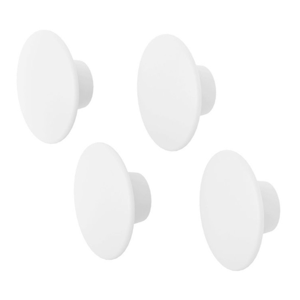 Veres | Верес - комплект мебельных деревянных ручек (4 шт) • White | Белый