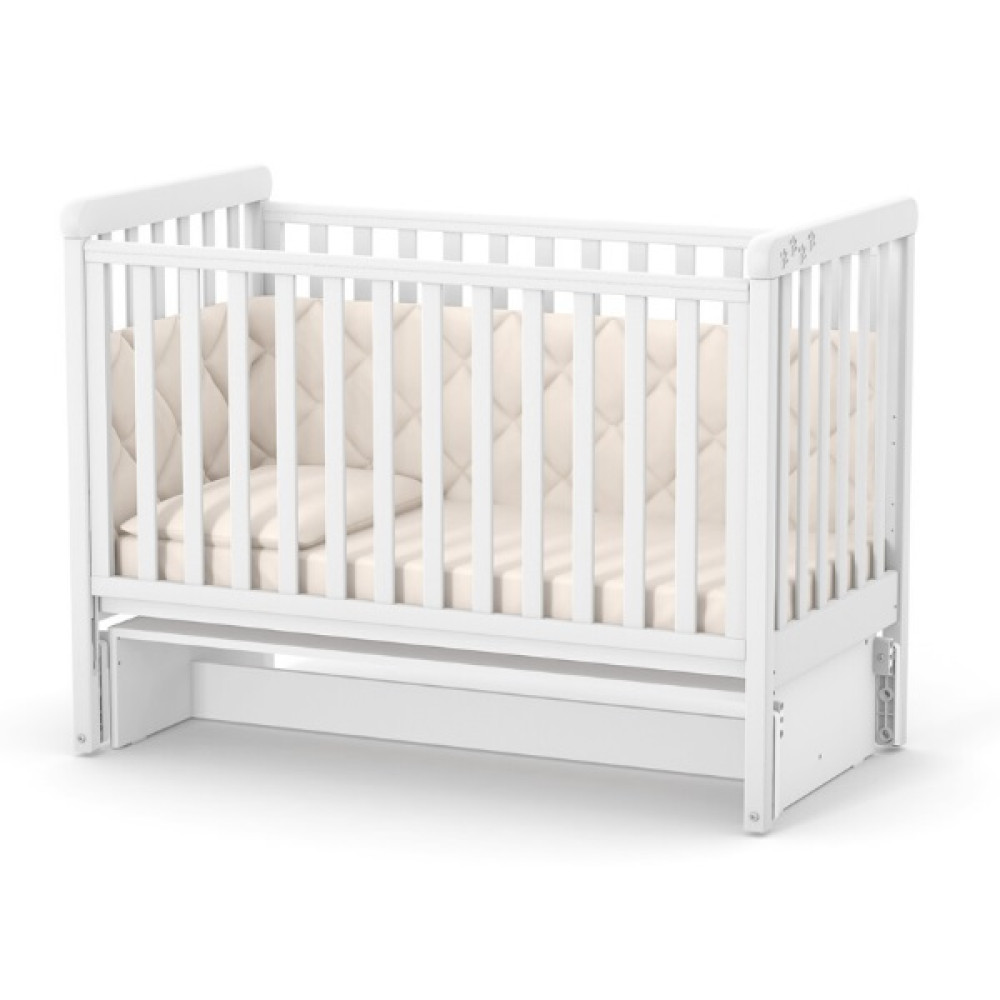 Veres Sonya LD12 | Верес Соня ЛД12 - кроватка • White | Белый