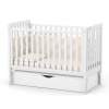 Veres Sonya LD12 | Верес Соня ЛД12 - кроватка • White | Белый