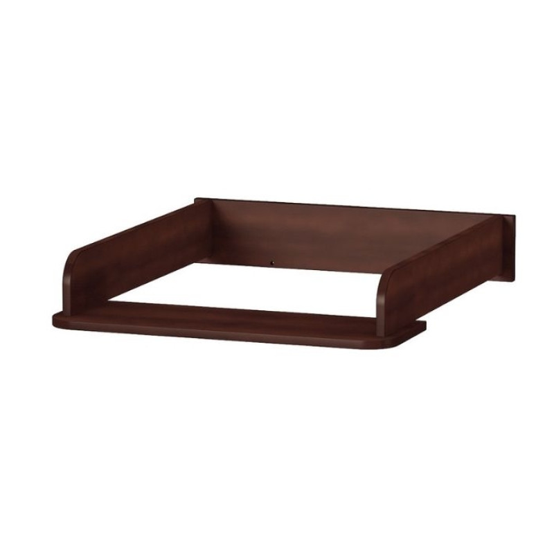Veres | Верес 600 - съемный пеленальный блок на комод, узкий (53х68 см) • Walnut | Ореховый