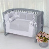 Постільний комплект Baby Veres Angel wings (6 елементів) Grey (216.26)