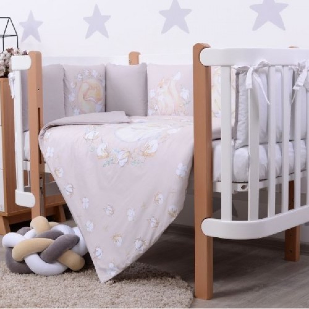 Постельный комплект Baby Veres Cotton touch latte (6 элементов) (220.30)
