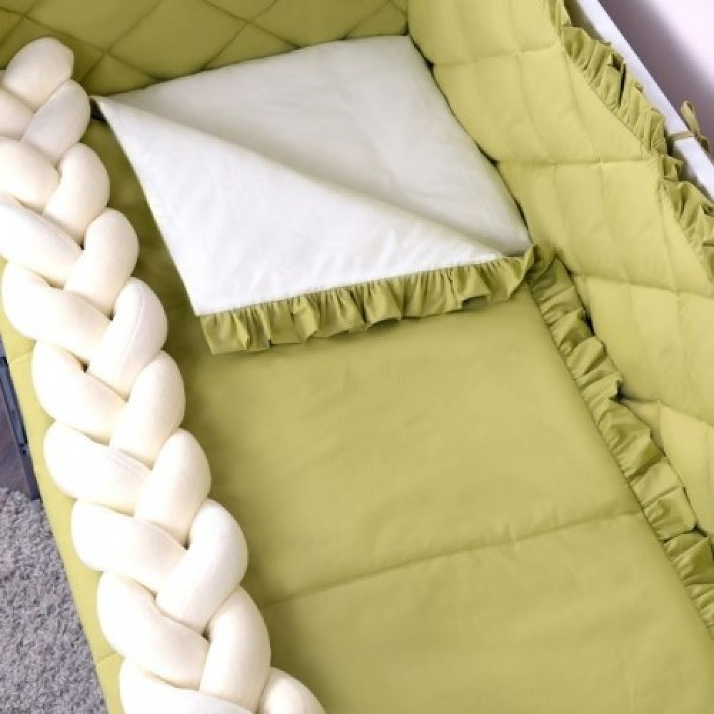 Постільний комплект Baby Veres Macaroon Green (6 елементів) (219.03)