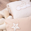 Постільний комплект Baby Veres Sleepyhead beige (6 елементів) (213.01.110*90)