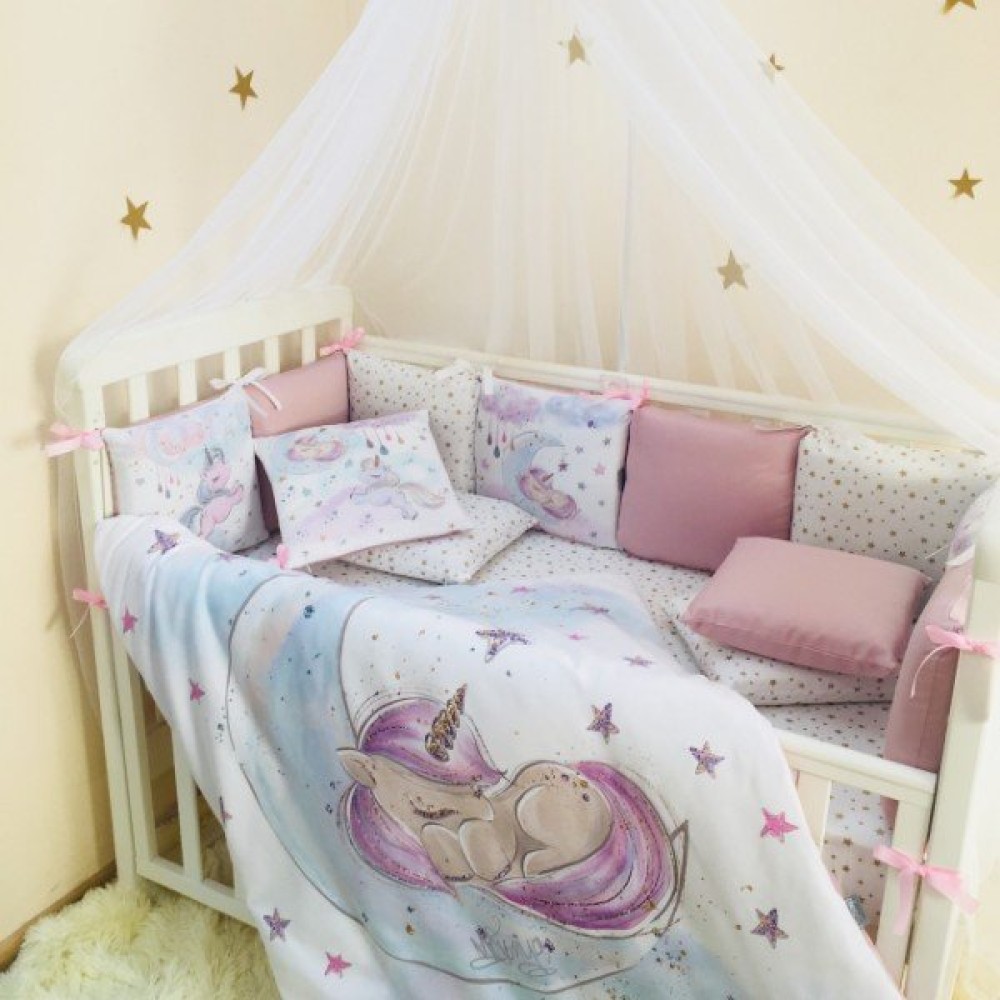 Постельный комплект Маленькая Соня Magic Единорог 7 предметов
