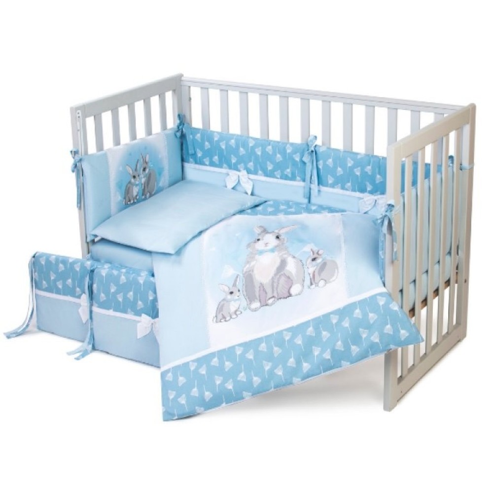 Постельный комплект Baby Veres Summer Bunny blue 6 элементов (217.04)