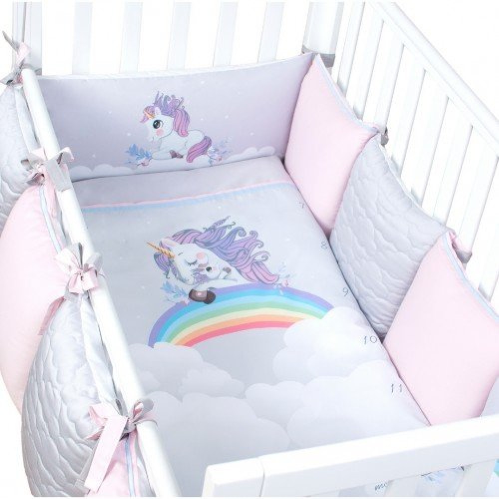 Постельный комплект Baby Veres Unicorn love 6 элементов (217.10)