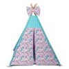 Вигвам Хатка комплект Единороги с мягким ковриком 010144