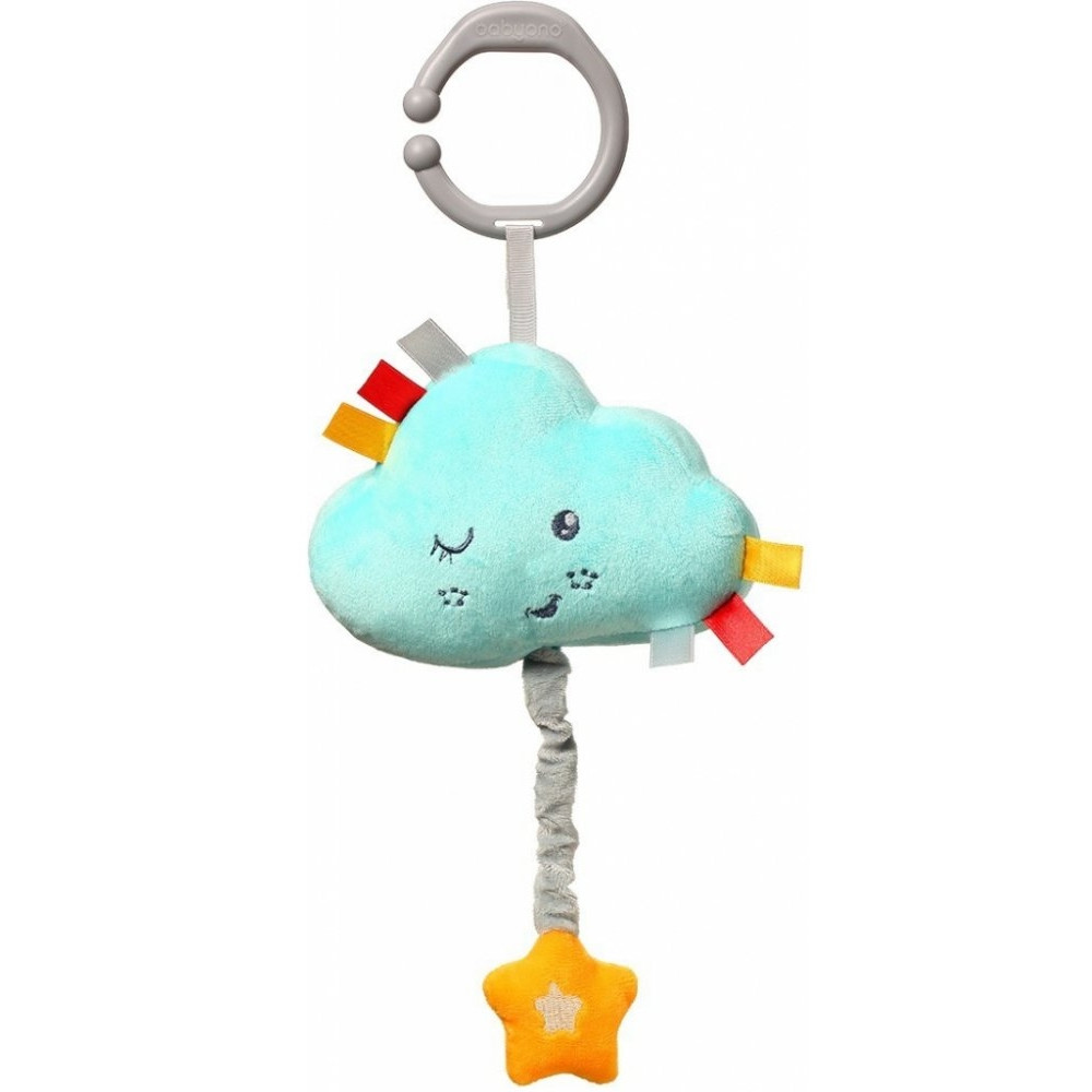 Музыкальная игрушка-подвеска BabyOno  Моя тучка (616)