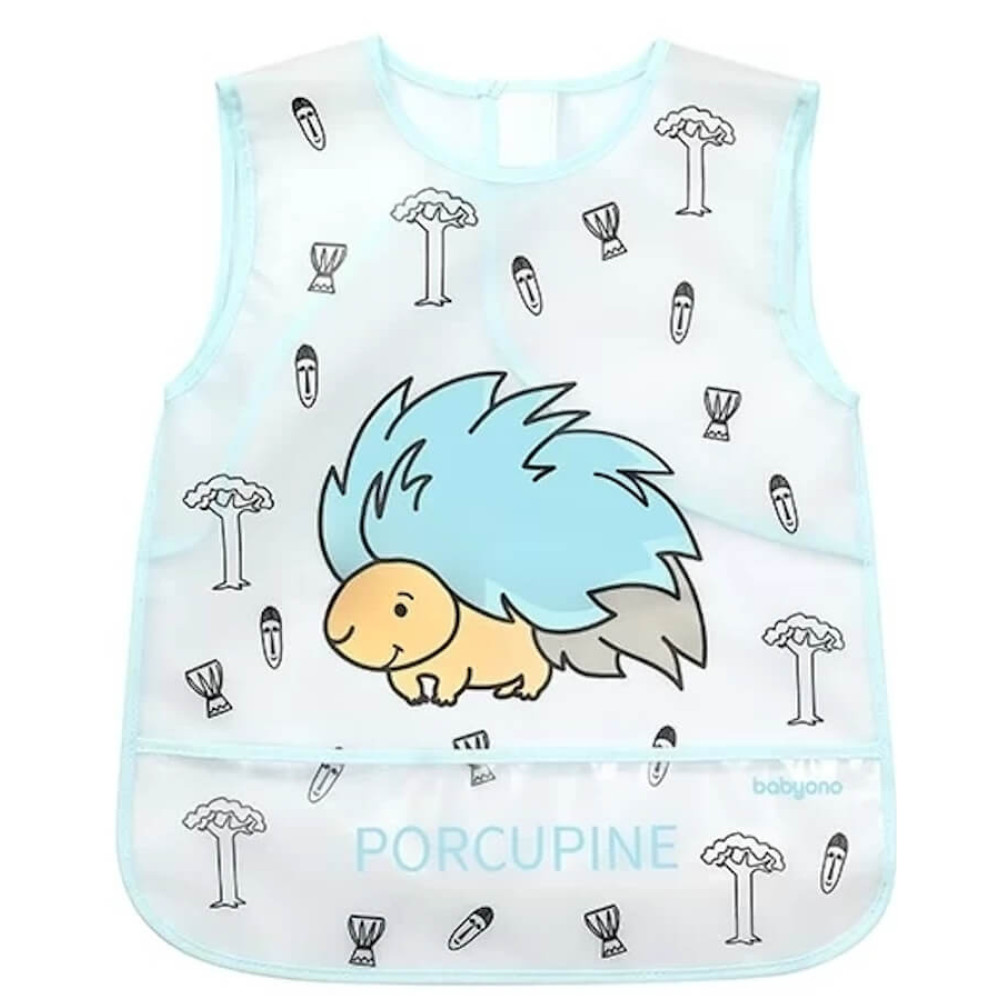 Нагрудник-фартух BabyOno Active Baby Їжачок (839)