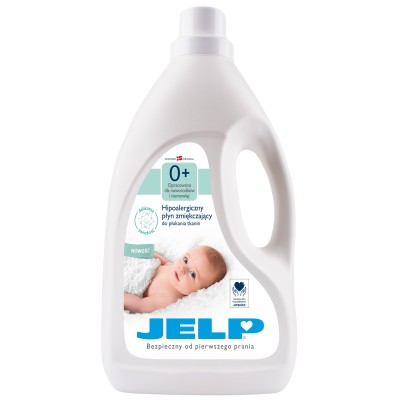 Гіпоалергенний ополіскувач JELP 0+ для пом'якшення тканин Ніжна Свіжість 2 л (90002)