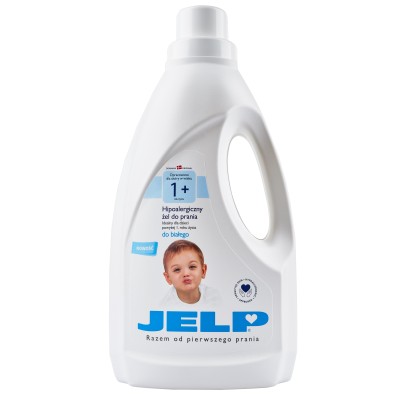 Гіпоалергенний гель JELP 1+ для прання білого 1,5 л (90015)