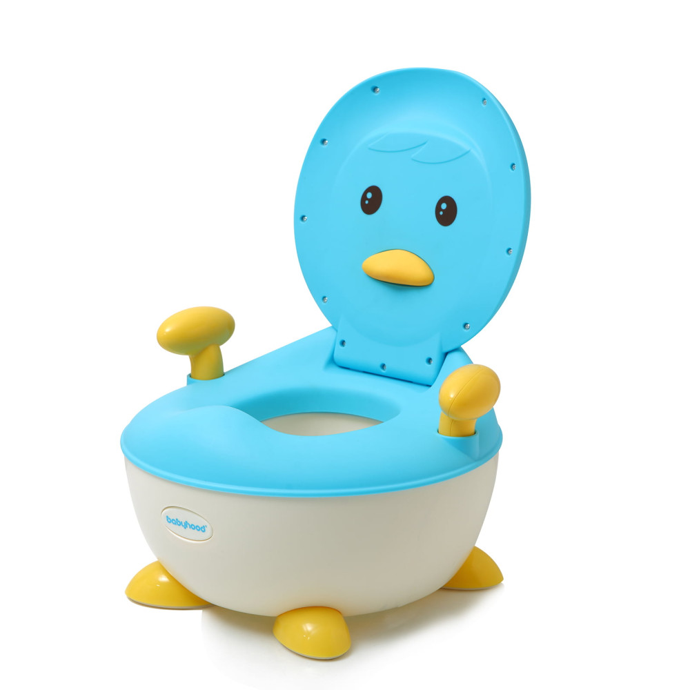 Горшок Babyhood Пингвин голубой (BH-113B) Горшок Babyhood Пингвин голубой (BH-113B)