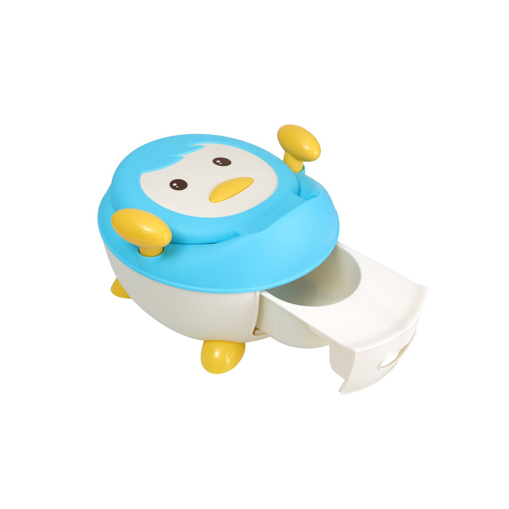 Горшок Babyhood Пингвин голубой (BH-113B) Горшок Babyhood Пингвин голубой (BH-113B)