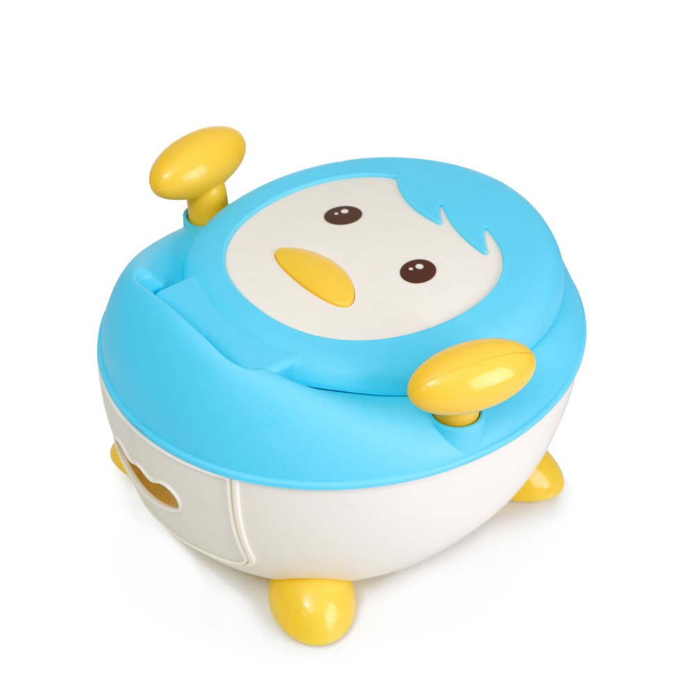 Горшок Babyhood Пингвин голубой (BH-113B) Горшок Babyhood Пингвин голубой (BH-113B)