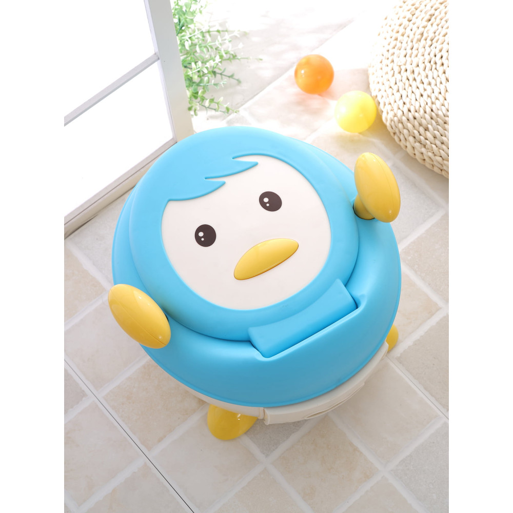 Горшок Babyhood Пингвин голубой (BH-113B) Горшок Babyhood Пингвин голубой (BH-113B)