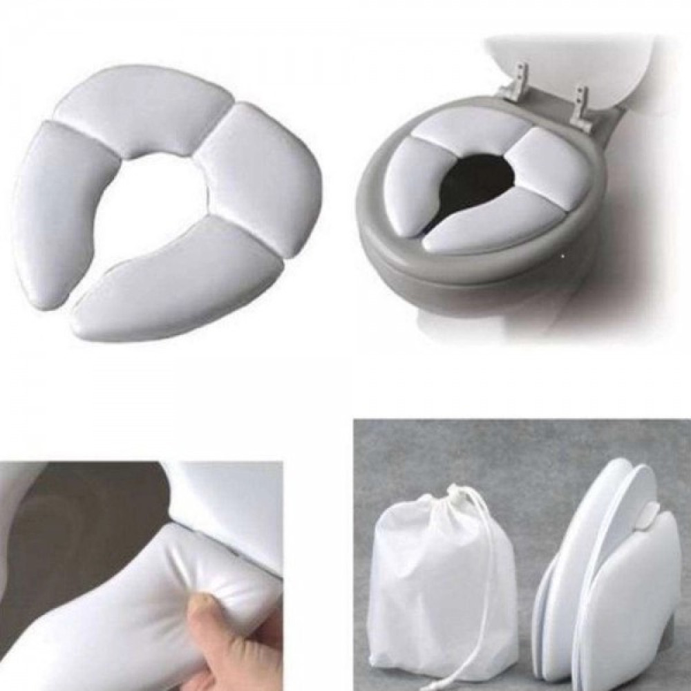 Складна дорожня накладка на унітаз Babyhood Mommy`s Helper White (BH-136W) Складна дорожня накладка на унітаз Babyhood Mommy`s Helper White (BH-136W)