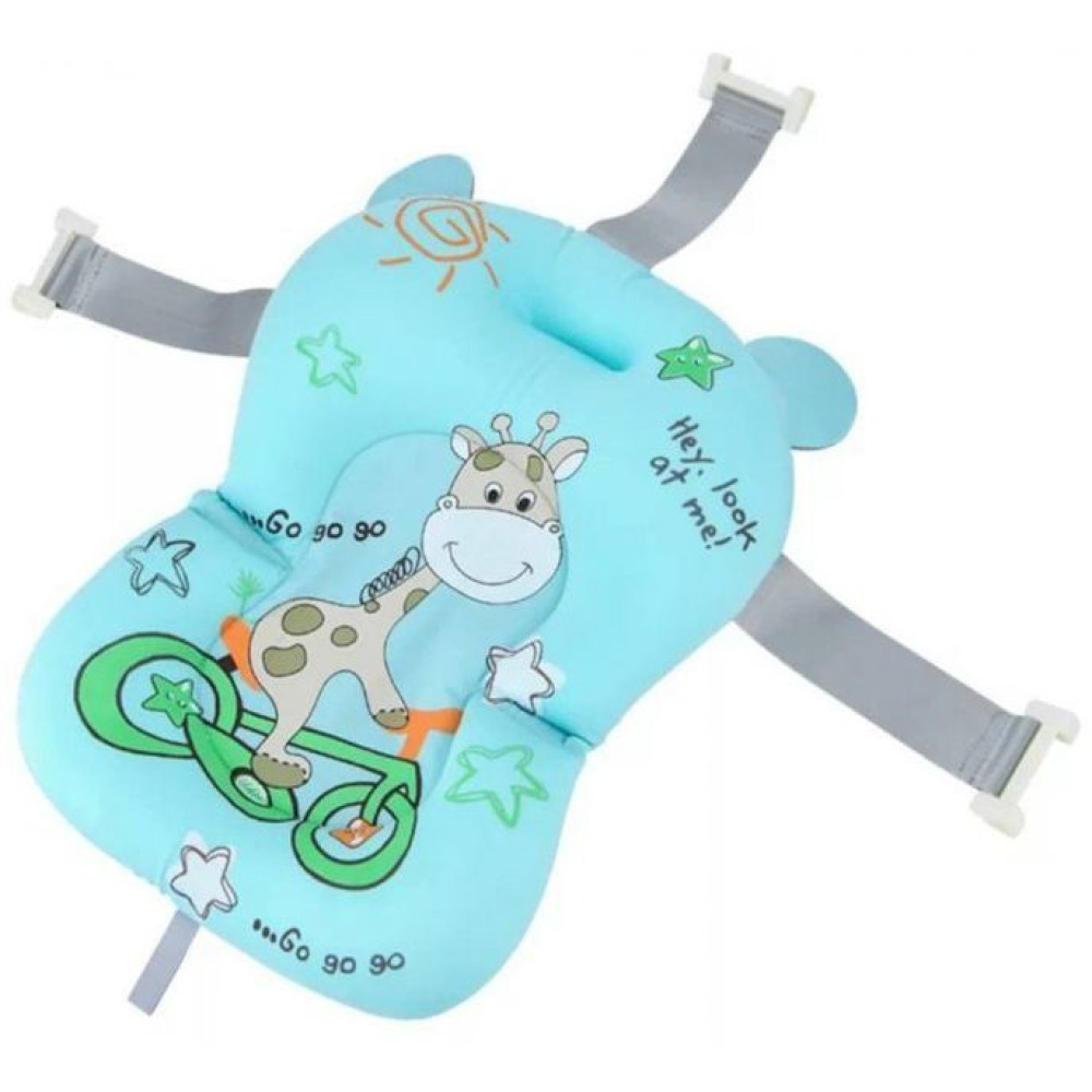 Гірка натяжна для купання Babyhood Жирафик, бірюза (BH-212TG)