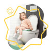 Накладка на унитаз Badabulle с ручками, зеленый (B027008)