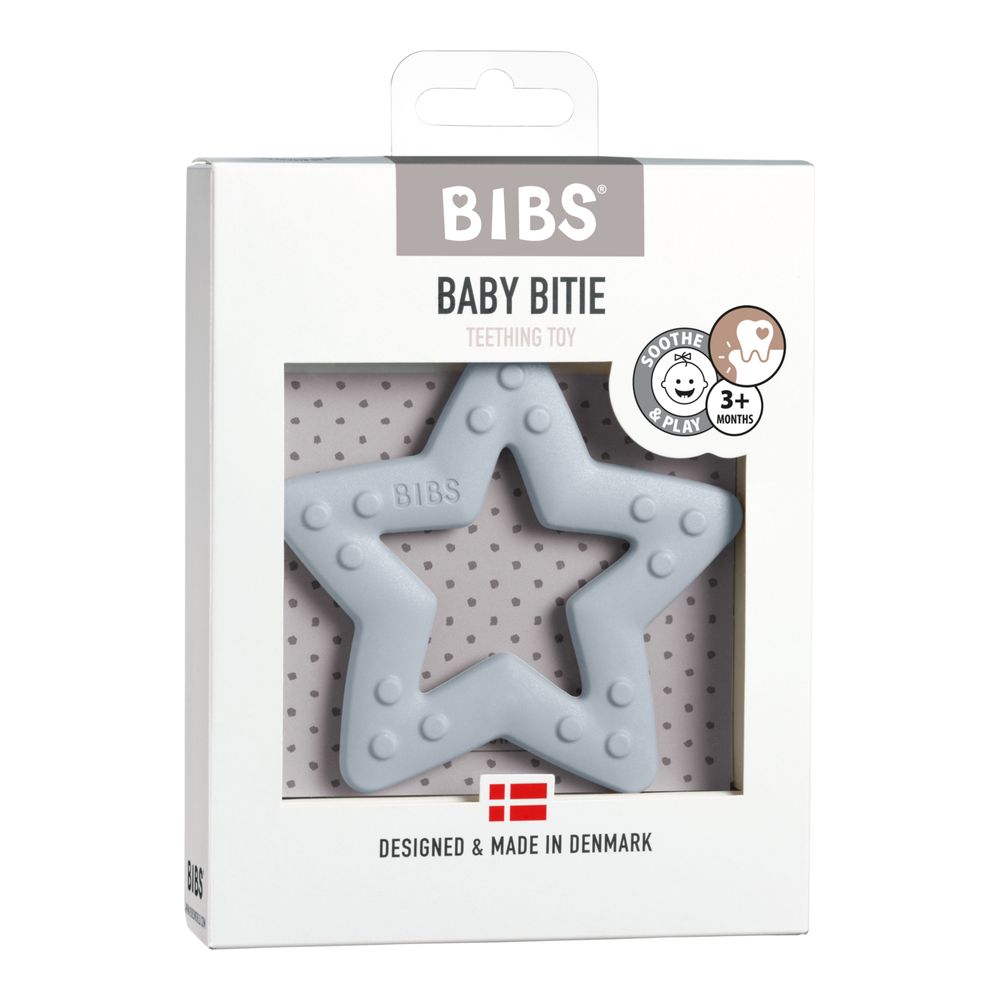 Прорезыватель Bibs Baby Bitie Star Baby Blue