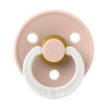 Пустышка Bibs Colour 18+, латекс (blush/glow)
