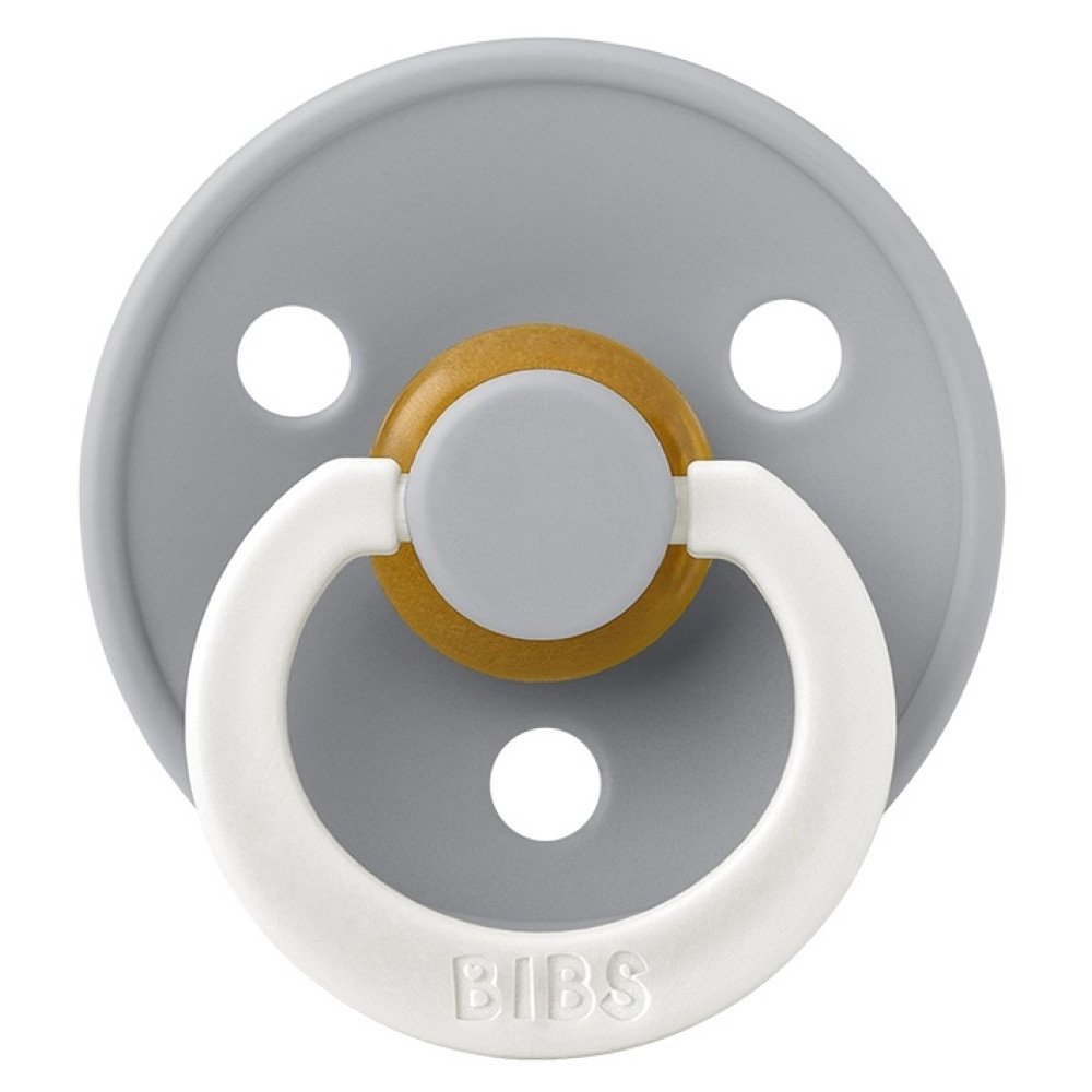 Пустушка Bibs Colour 6-18 міс, латекс (cloud night /glow)