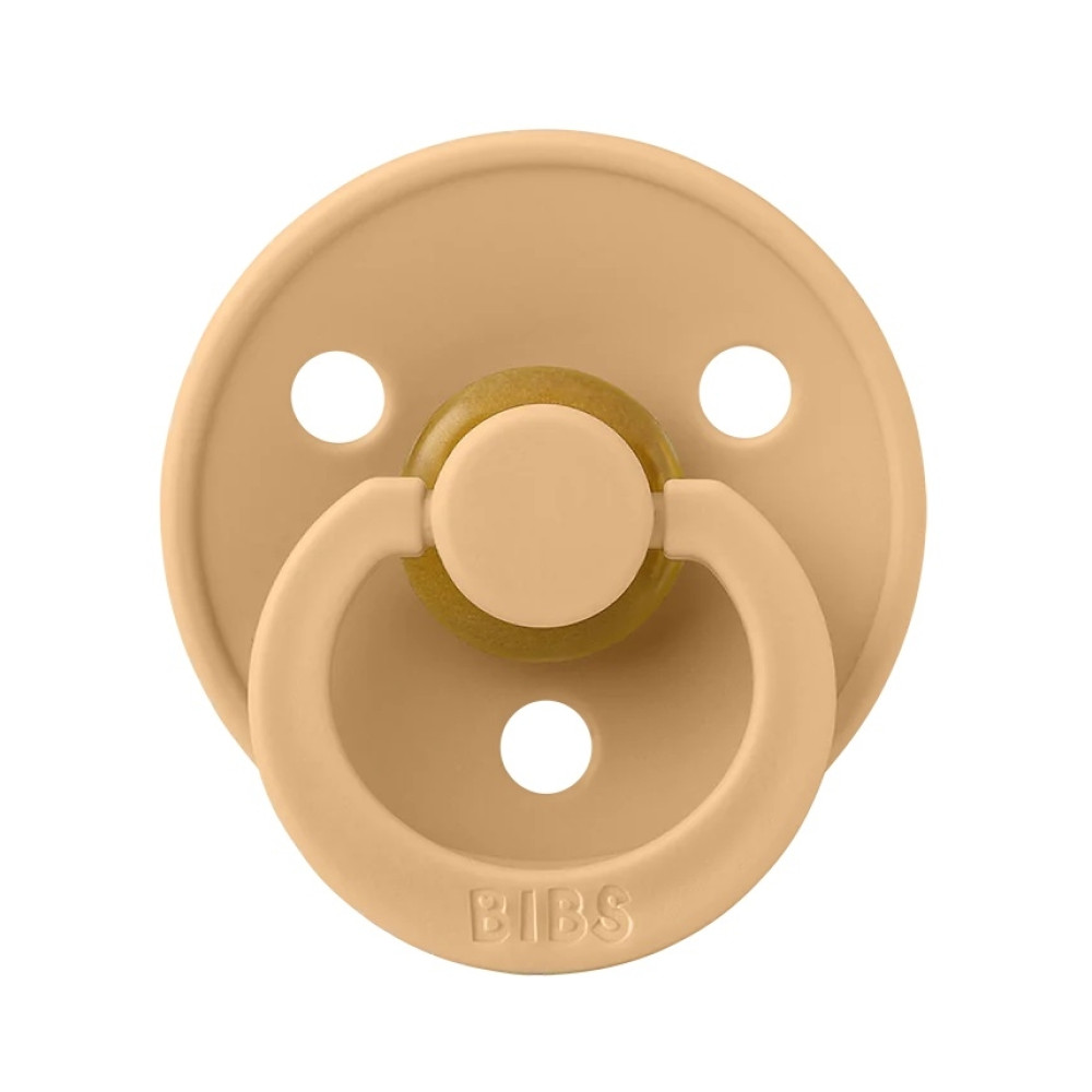 Пустышка Bibs Colour 0-6 мес, латекс (desrt sand)