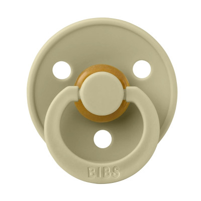Пустышка Bibs Colour 0-6 мес, латекс (khaki)