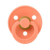 Пустышка Bibs Colour 0-6 мес, латекс (papaya)