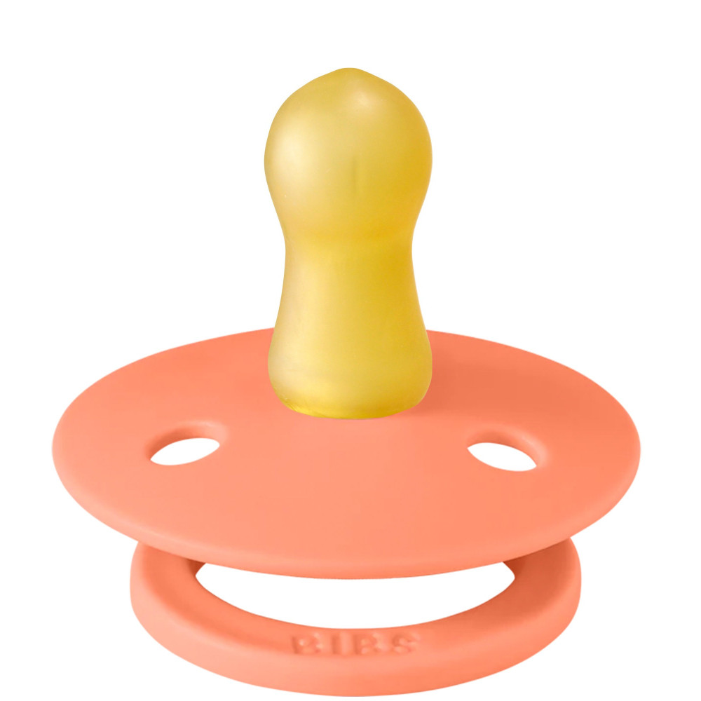 Пустышка Bibs Colour 0-6 мес, латекс (papaya) Пустышка Bibs Colour 0-6 мес, латекс (papaya)