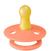 Пустышка Bibs Colour 0-6 мес, латекс (papaya)