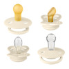 Набір пустушок Bibs Try-it collection, 0-6 міс (ivory)
