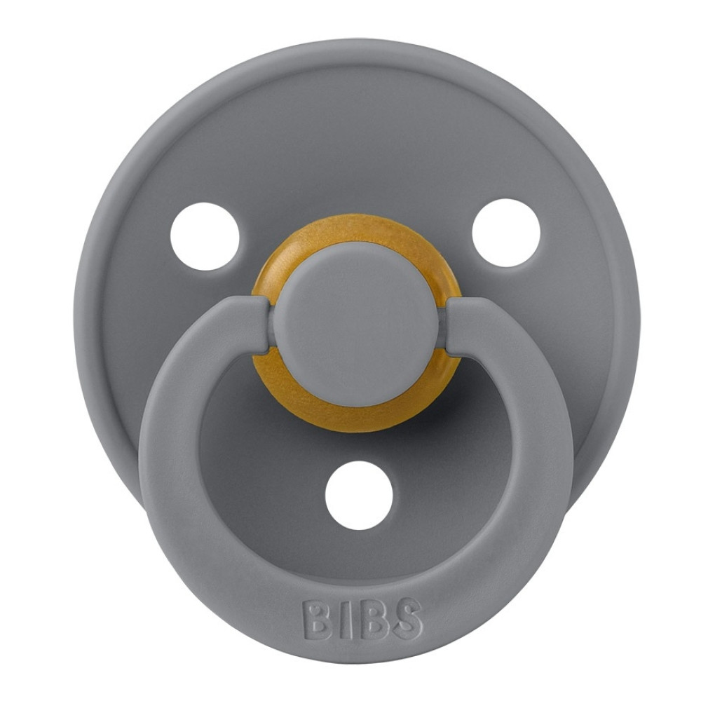 Пустушка Bibs Colour 0-6 міс, латекс (smoke)